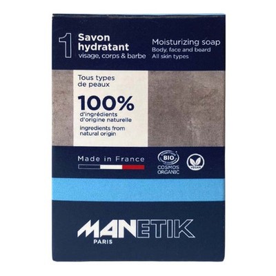 Body, Face & Beard Soap - Moisturizing 100g | MANETIK