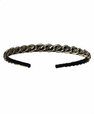 Beautiful Gold and Gunmetal color Headband