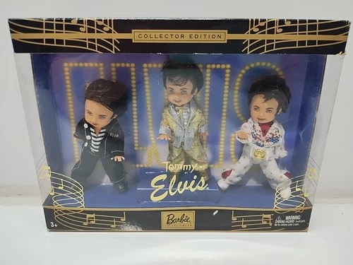 Elvis Presley Barbie Collector Edition  Tommy Doll Set 2003 Vintage