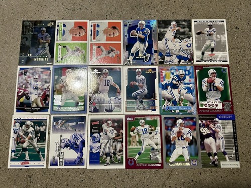 Peyton Manning NFL 119 card lot 1#rd All In NM condition - Picture 3 of 8