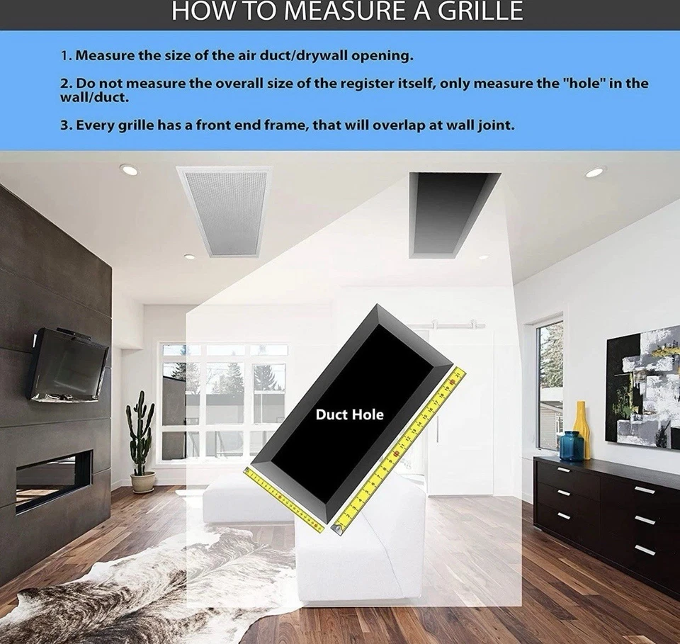 HVAC Premium 26""x36"" cubo núcleo tasa de huevos retorno aire 1"" rejilla de filtro 110a 1043S Foto 4 de 4