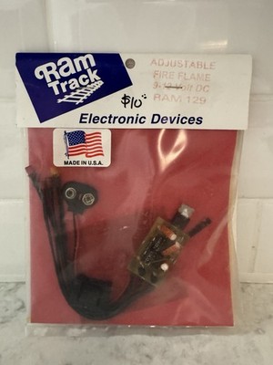 Ram Track Electronic Device. Adjustable Fire Flame 9-12 Volt DC Ram 129
