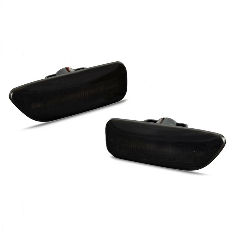 For Volvo XC90 S60 S80 V70 LED Side Marker Fender Turn Signal Lights 2001-2009 - Image 3 of 4