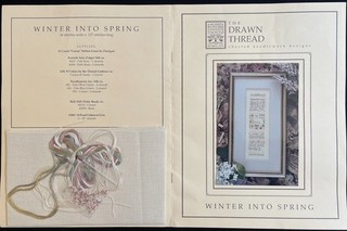 2xXstitch KIT: THE DRAWN THREAD Winter to Spring & Summer to Autumn GS56