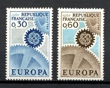 Timbre / Stamp  FRANCE  1967  Y&T  N° 1521 et 1522 NEUF ** sans charnière (MNH)