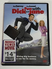 Fun with Dick and Jane DVD Jim Carrey Tea Leoni Comedy Widescreen