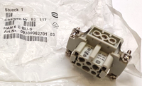 Harting Han 6E-BU-S 09330062701 Buchseneinsatz Ovp