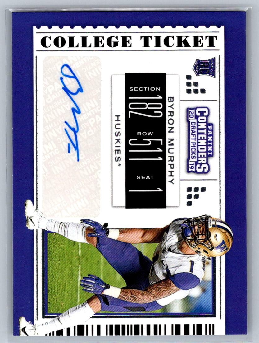 2019 Panini Contenders Draft Picks Collegiate #237 Byron Murphy