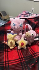 Hand Crocheted Pokemon Plushes