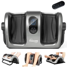 TISSCARE Shiatsu Foot Massager with Heat FSA Eligible HSA Foot Massager for N...