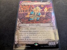 MTG Magic the Gathering Kinscaer Sentry Showcase ECL!