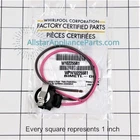 Whirlpool Refrigerator Defrost Thermostat WPW10225581