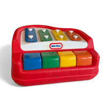 Original Little Tikes Tap A Tune 4 Key Easy Play Piano Musical Toy Instrument