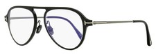 Tom Ford Magnesium Pilot Eyeglasses TF5972-B 005 Matte Black 54mm FT5972