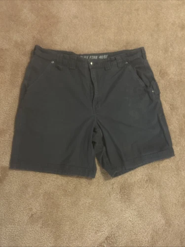 Duluth Trading Flex Fire Hose 9" Cargo Shorts Mens Size 42 Blue Gray Meas. 42x9