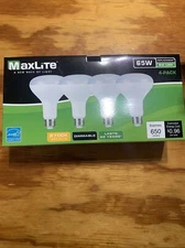 MaxLite Flood LED Bulb, 8W 65W-650 Lumens,Dimmable - 4pk 2700k