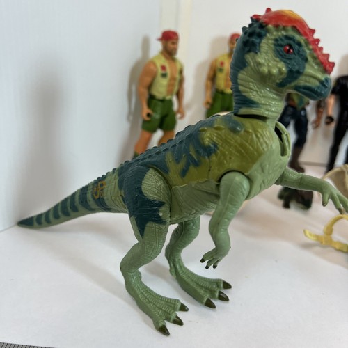 1997 The Lost World Jurassic Park 21 Mix Dinosaur Figure Accessories Lot - Picture 2 of 24