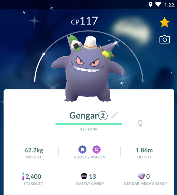 Pokémon Go ✨Shiny Gengar Trick Or Treat Halloween 2023 XXS & XXL ✨Mini PTC✨