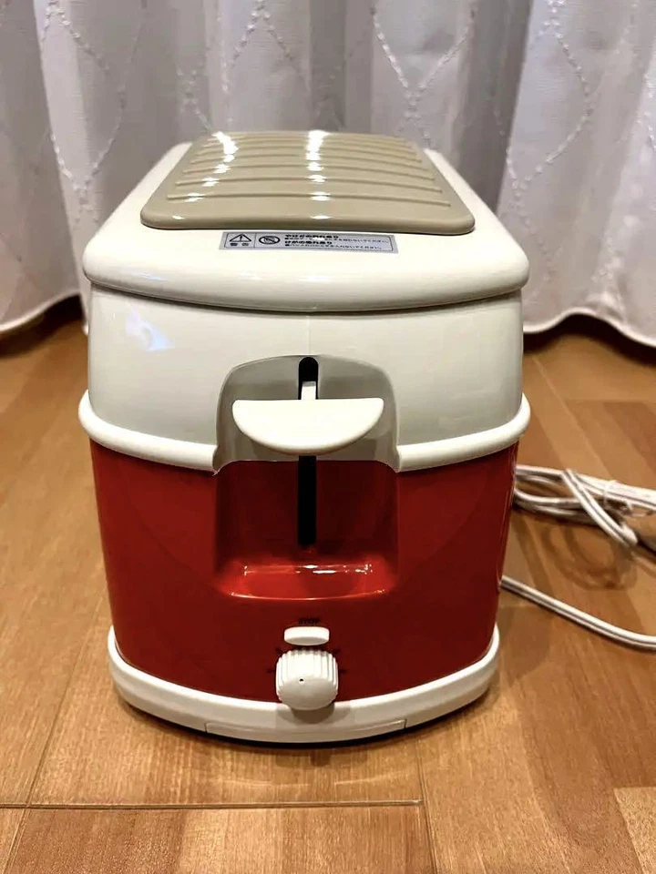 VW Volkswagen Toaster Minibus Auto LKW Innenraum LTD rot AC100V 2 Scheiben N/Box - Bild 3 von 4