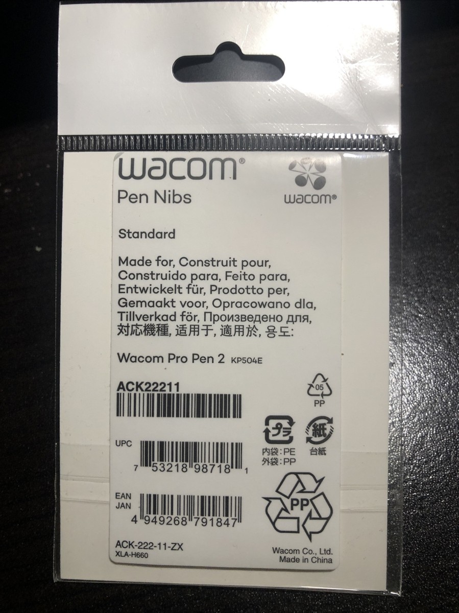 Wacom ACK22211 Pen Nibs Standard Pro Pen 2,Pro Pen 3D,Pro