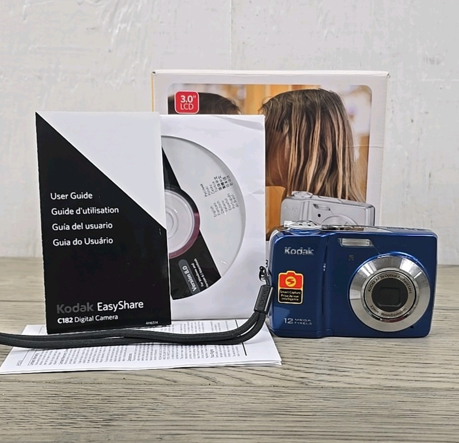 Easyshare C182 Kodak Easyshare 16mp Kodak EasyShare C182 Blue 12MP