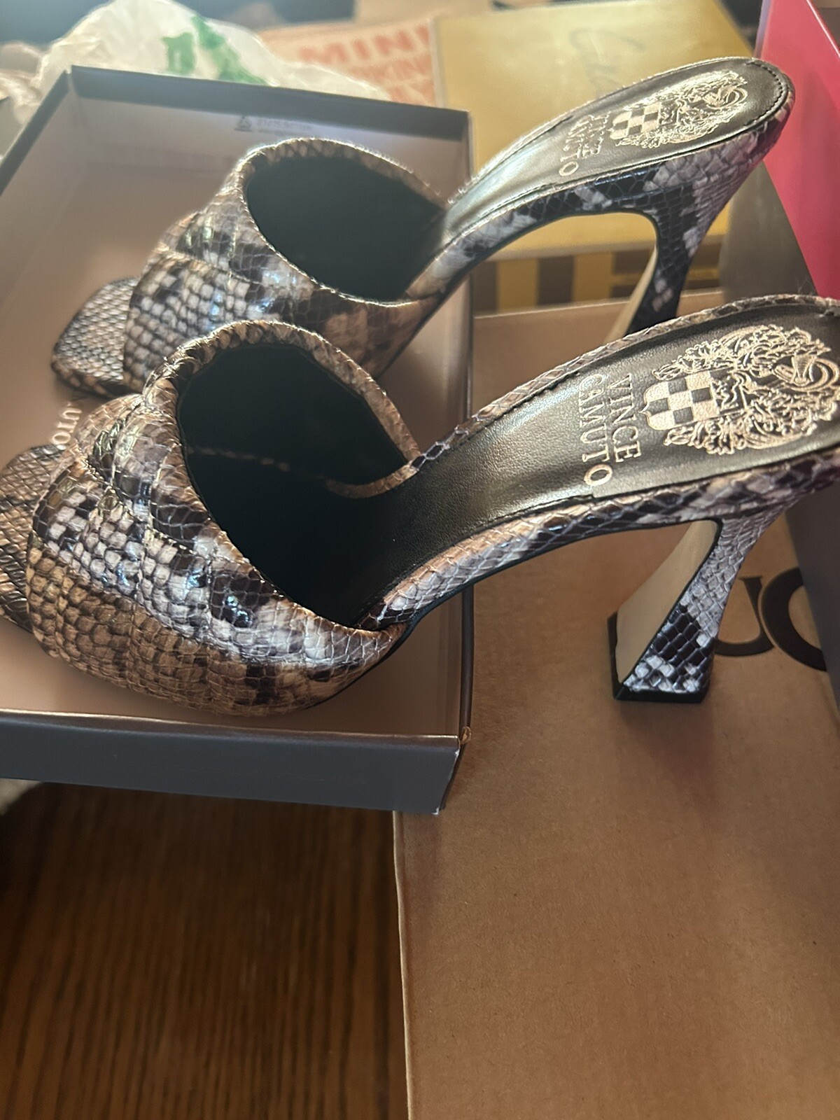 Vince Camuto Python Heels - image 1