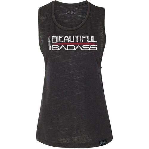 Grunt Style Women's Beautiful Badass Tank Top Black eBay