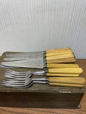 9pc Set of Vintage Washington Forge Golden Ye...