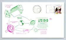 1976 LES 8 & 9 and SOLRAD 11A &11B Satellites on Cachet - L33647