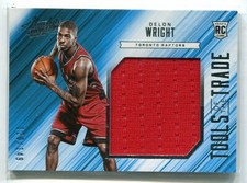2015-16 Absolute Delon Wright Tools of the Trade JUMBO JERSEY RC 120/149 RAPTORS