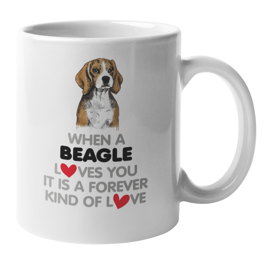 When a Beagle Loves You Coffee & Tea Gift Mug