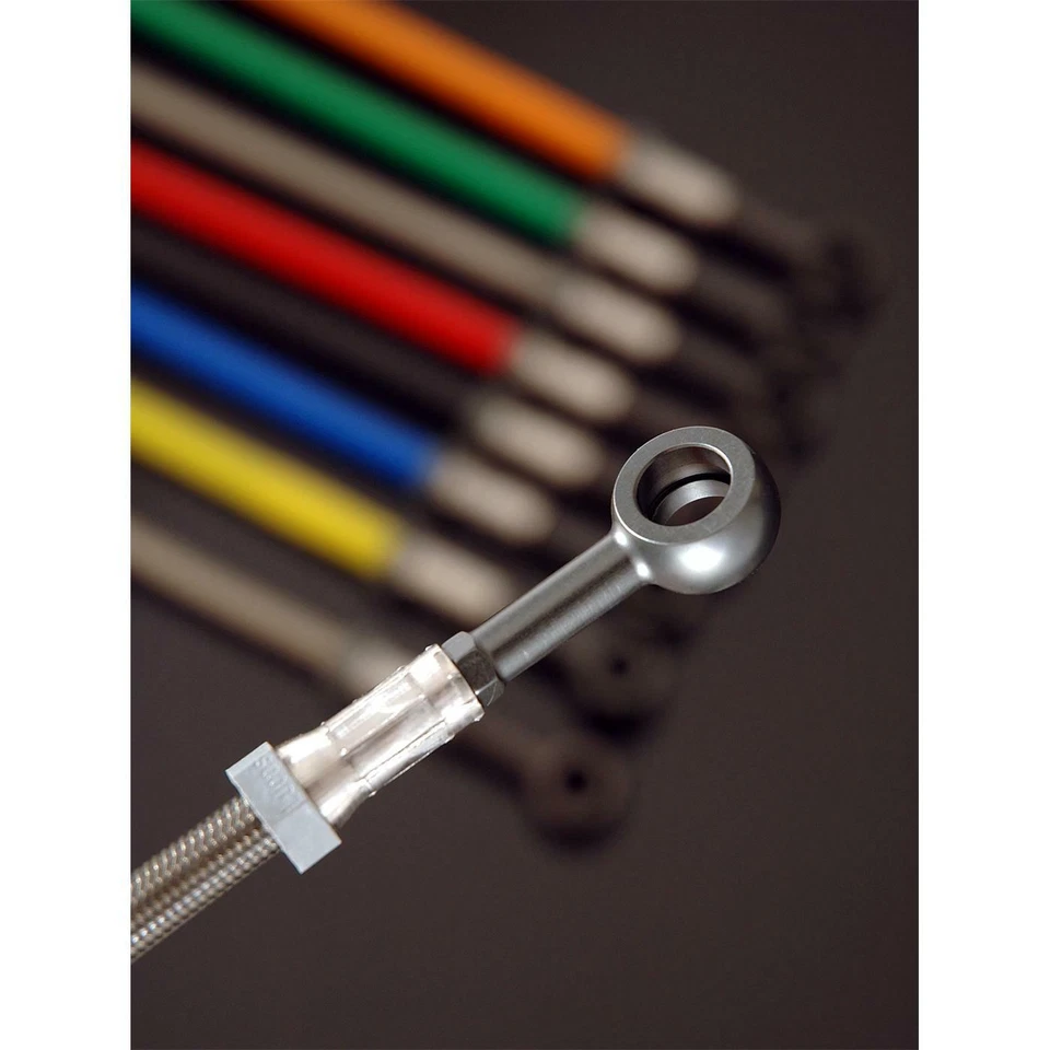 APRILIA 50 EXTREMA RS 1996-2001 FRONT & REAR BRAKE LINE KIT  G797 - Image 4 of 4