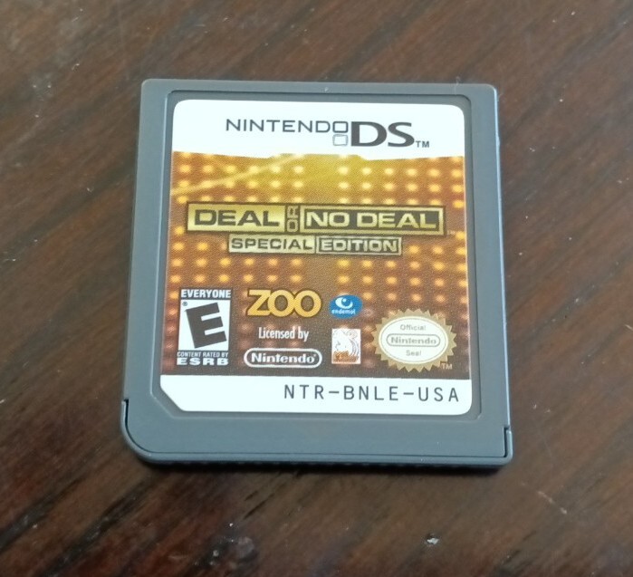 Deal or No Deal -- Special Edition (Nintendo DS, 2010) CIB