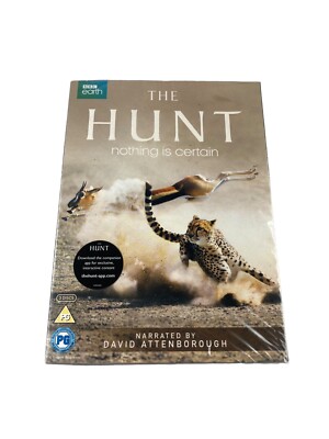 BBC earth THE HUNT nothing is certain NARRATED BY DAVID ATTENBOROUGH 3 Disc 2015