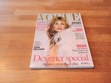 Vogue magazine 2013 UK choose your issue from the dropdown list