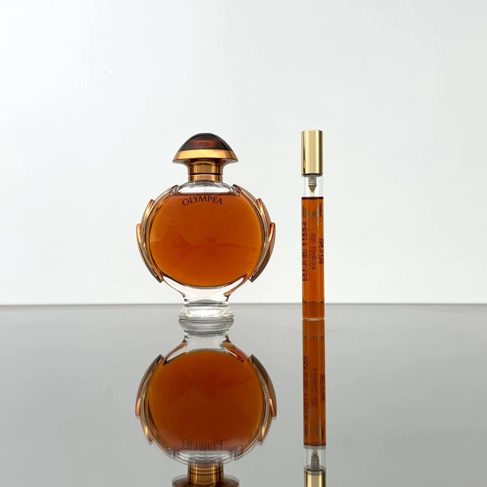 Paco Rabanne OLYMPEA интенсивный 2шт женщин комплект 2,7 унций EDP Spr + 10 мл сумочки путешествий Spr - Изображение 2 из 2