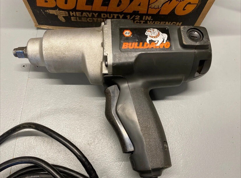 Black & Decker Bulldawg Model 651309 Type 1 1/2" Drive Electric Impact