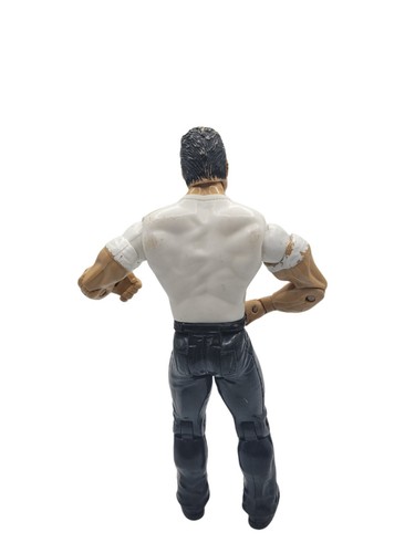 Jakks WWE 2003 Deuce Wrestler White Shirt Blue Pants Plastic Figure 7” - Picture 4 of 4