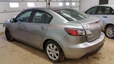 10-13 MAZDA 3 SEDAN DRIVER LEFT REAR SIDE DOOR ASSY LIQUID SILVER