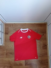 Costa Rica National Team World Cup Soccer Jersey New Balance Red S block core