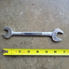 Craftsman USA 19/32" × 11/16" Double Open End Wrench =v= Series