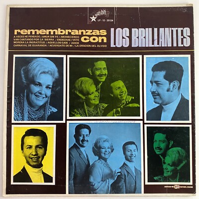 Remembranzas Con Los Brillantes LP Ecuador Import Vinyl Orion Record LP-12-25124