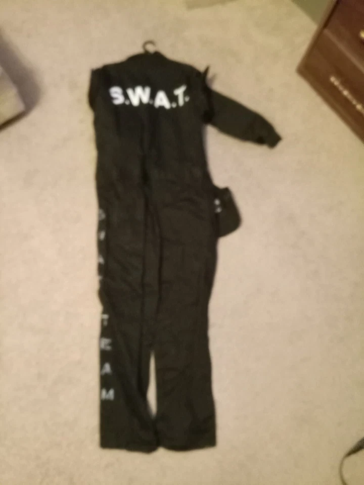 Traje Swat Halloween Adulto Pequeño Foto 4 de 4