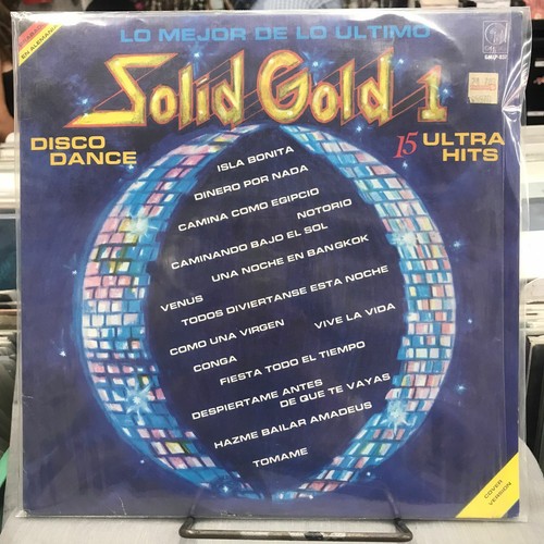 LO MEJOR DE LO ULTIMO SOLID GOLD 1 -COVER VERSIONS- BY VARIOUS 1989 MEXICAN LP - Imagen 1 de 4