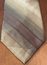 Perry Ellis Portfolio Green 100% Silk Men’s Neck Tie Made in China