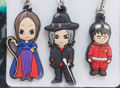 Movie Humanoid Monster Bem Bella Belo Rubber Strap Set Kazuya Kamenashi JAPAN 