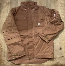 NWT Carhartt FR Full Swing Quick Duck Jacket Brown