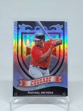 Rafael Devers 2021 Panini Chronicles Crusade Silver Prizm #11 D9G