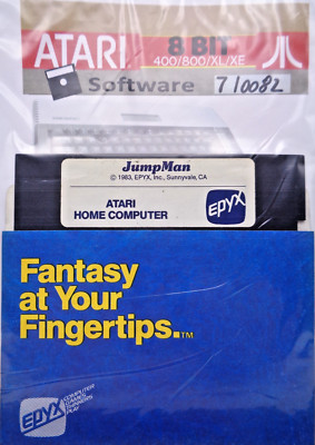 ATARI XL/XE -- JUMPMAN (EPYX  -  DISK)