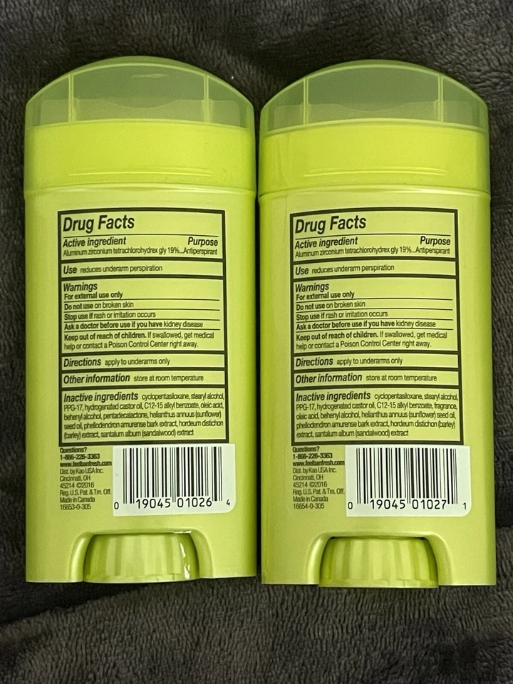 2 peças pó ban fresco e sem perfume - Imagem 3 de 3